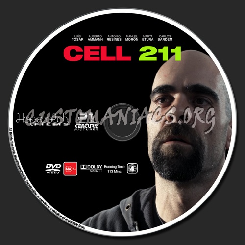Cell 211 dvd label