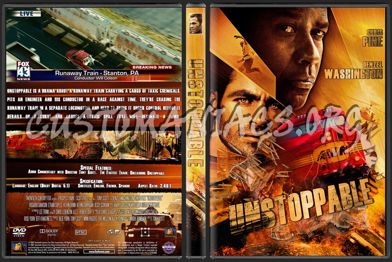 Unstoppable dvd cover