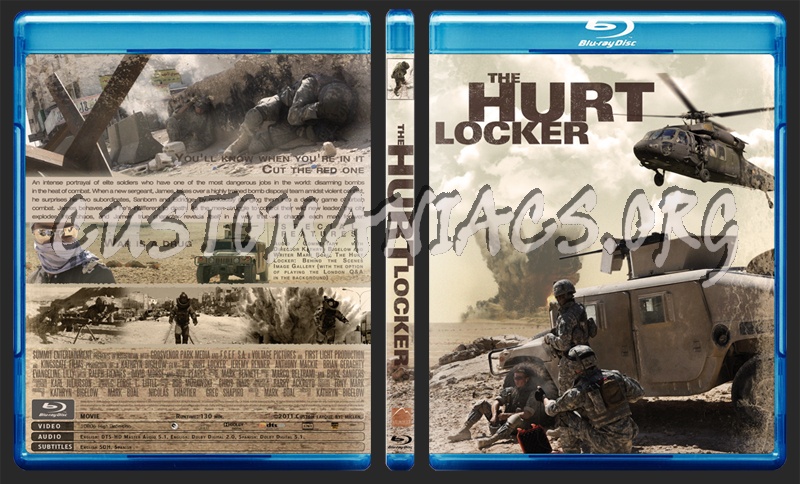 The Hurt Locker blu-ray cover