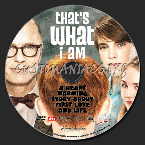 That's What I Am dvd label