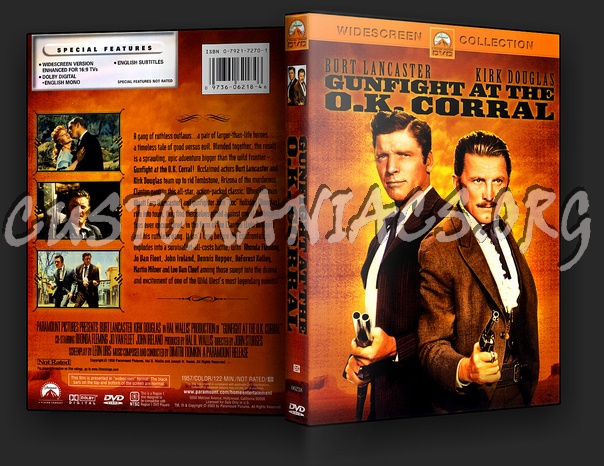 Gunfight at the O.K. Corral dvd cover