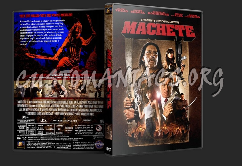 Machete dvd cover