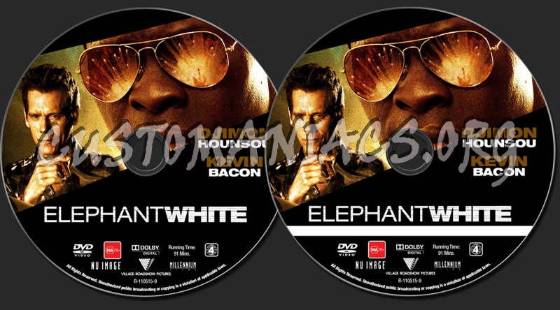 Elephant White dvd label