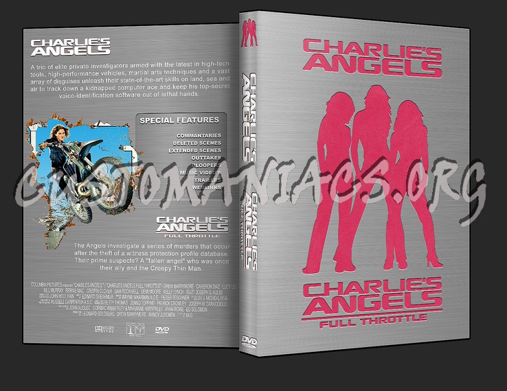 Charlie's Angels 1 & 2 dvd cover