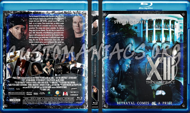 XIII - The Conspiracy blu-ray cover