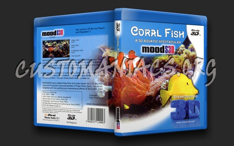 Coral Fish 3D blu-ray cover