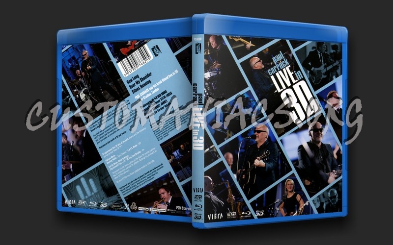 Paul Carrack Live 3D blu-ray cover