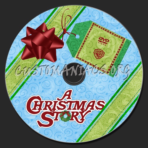 A Christmas Story dvd label