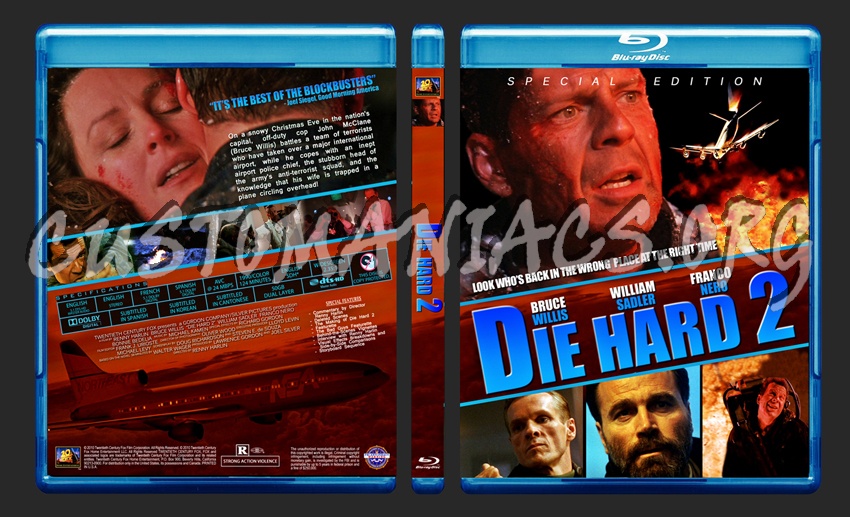 Die Hard 2 blu-ray cover