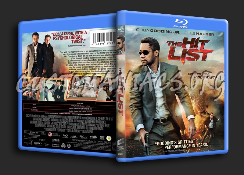 The Hit List blu-ray cover