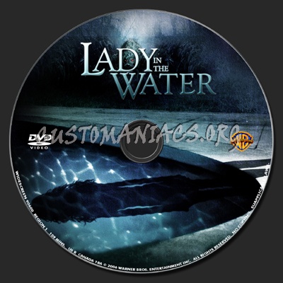 Lady In The Water dvd label