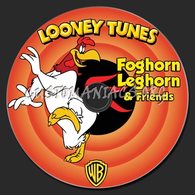 Foghorn Leghorn and Friends dvd label