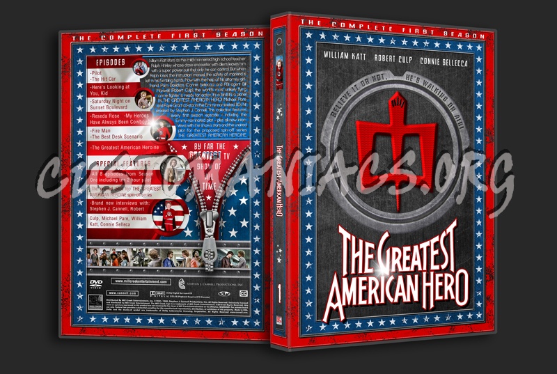 The Greatest American Hero Season 1 2 3 dvd cover