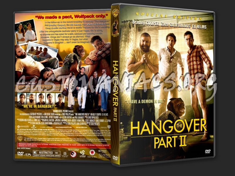 Hangover Part 2 dvd cover