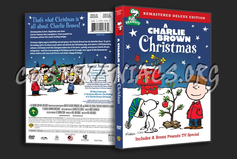 A Charlie Brown Christmas dvd cover
