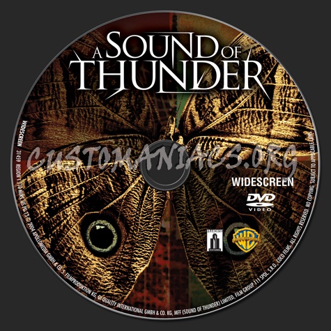 A Sound of Thunder dvd label