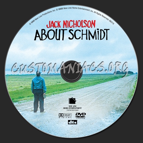 About Schmidt dvd label