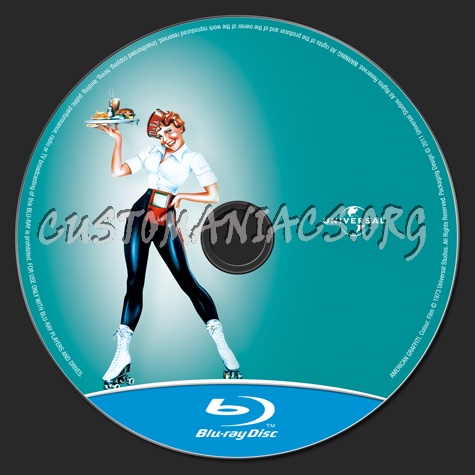 American Graffiti blu-ray label