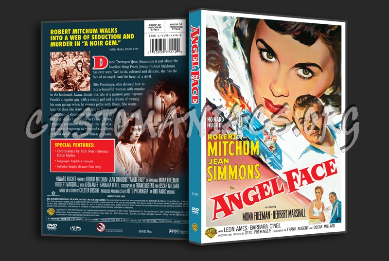 Angel Face dvd cover