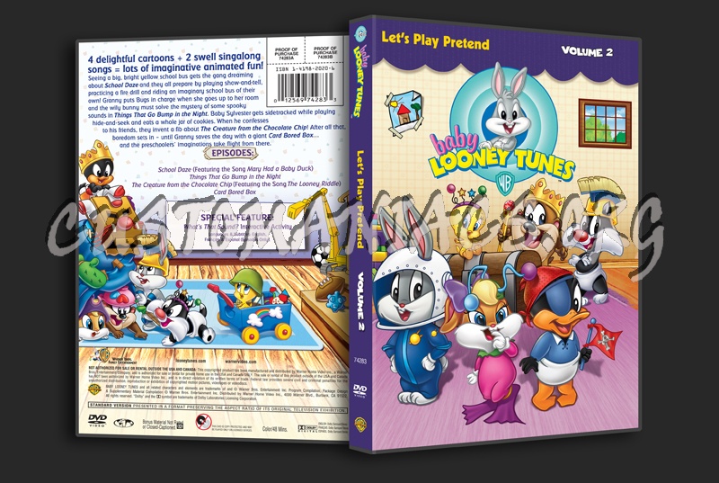 Baby Looney Tunes Volume 2 dvd cover