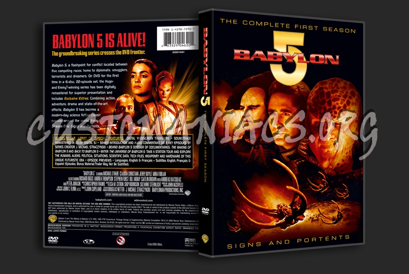 Babylon 5 Season 1 dvd cover