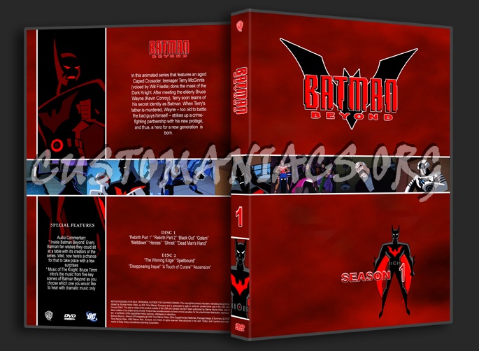 Batman Beyond dvd cover