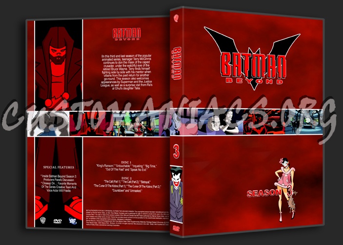 Batman Beyond dvd cover