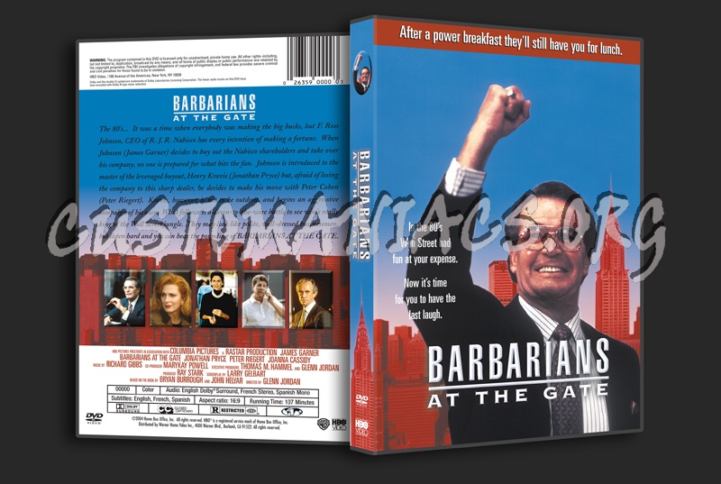 Barbarians at the Gate dvd cover