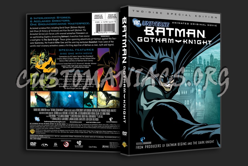 Batman Gotham Knight dvd cover