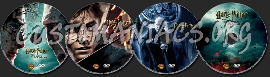 Harry Potter And The Deathly Hallows Part 2 dvd label
