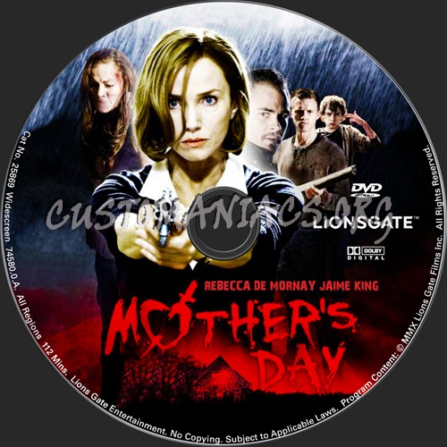 Mother's Day dvd label