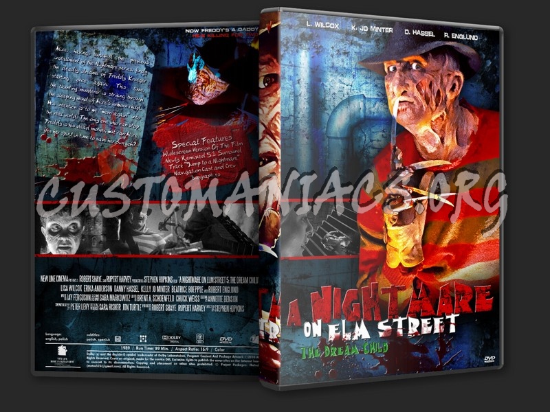A Nightmare On Elm Street dvd cover