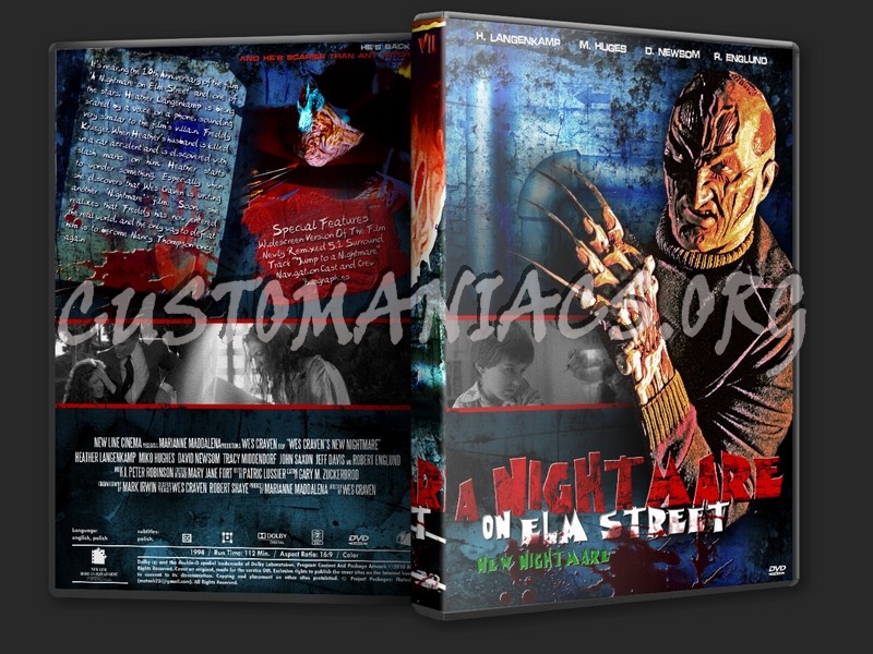 A Nightmare On Elm Street dvd cover