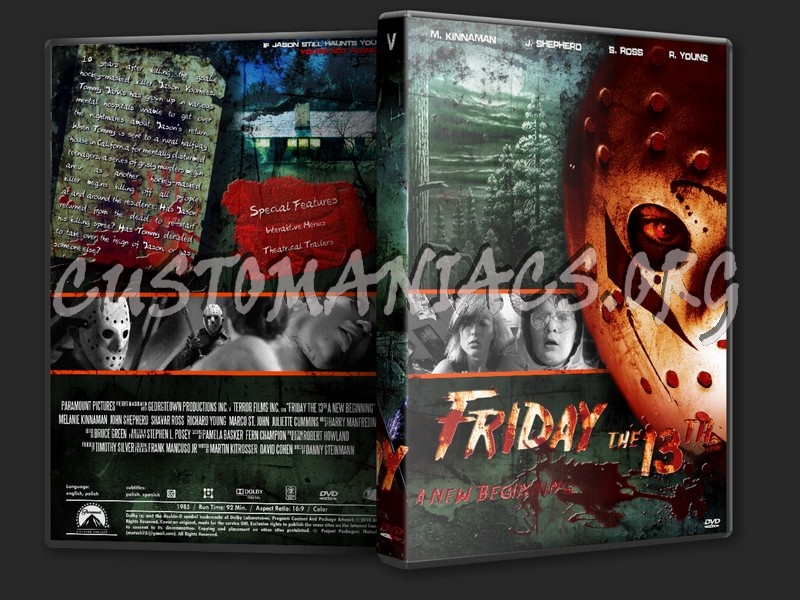 Friday The 13th dvd cover