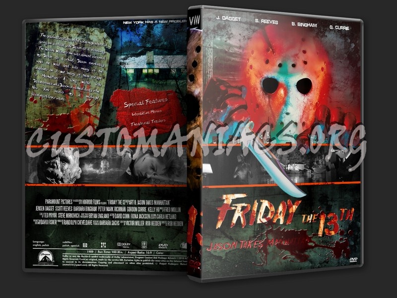 Friday The 13th dvd cover