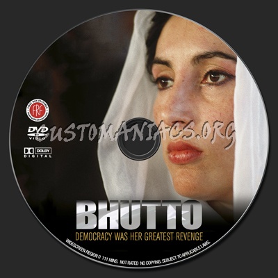 Bhutto dvd label