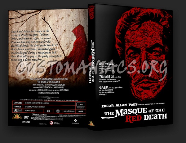 The Masque of the Red Death dvd cover