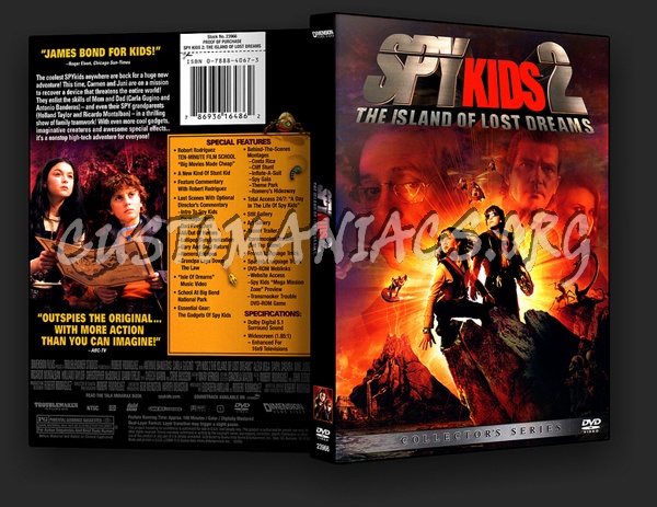 Spy Kids 2 dvd cover
