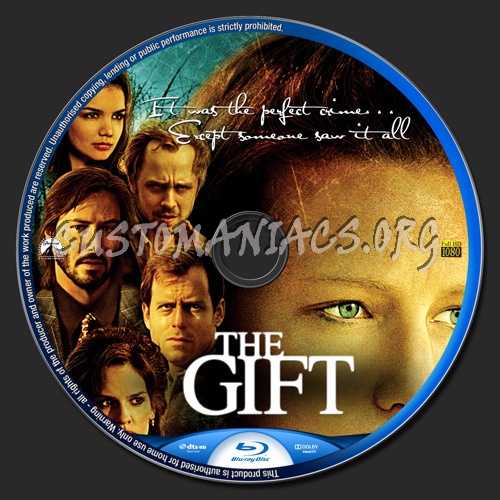 The Gift blu-ray label