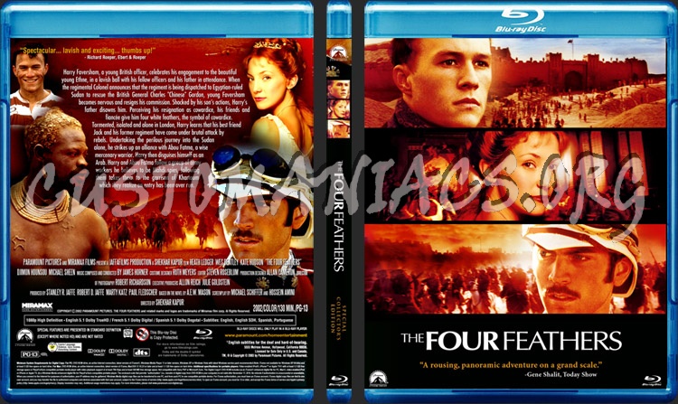 The Four Feathers blu-ray cover