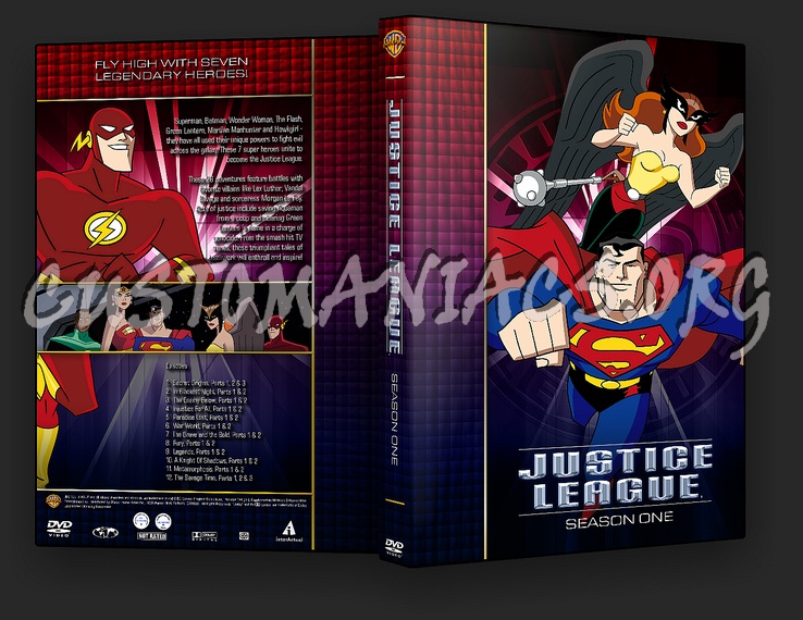 Justice League - TV Collection dvd cover