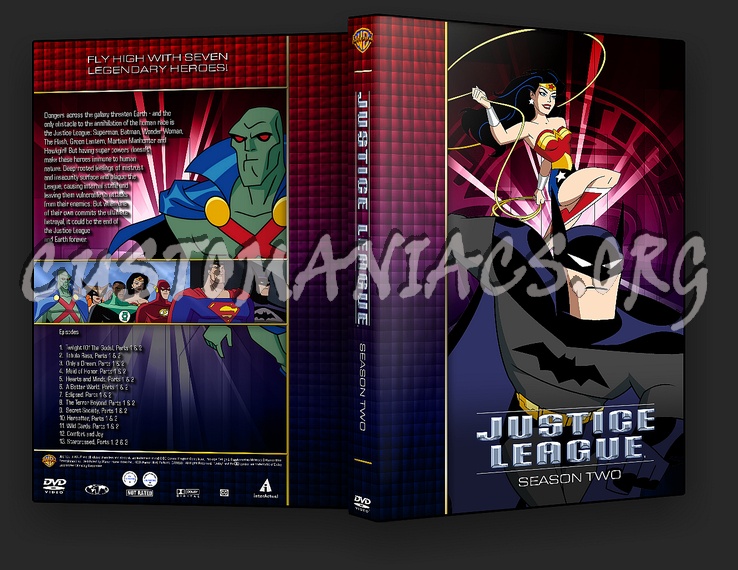 Justice League - TV Collection dvd cover