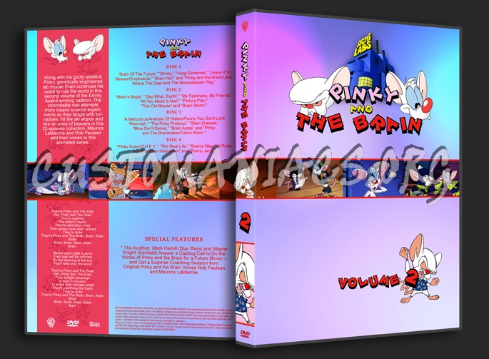 Pinky & The Braim dvd cover