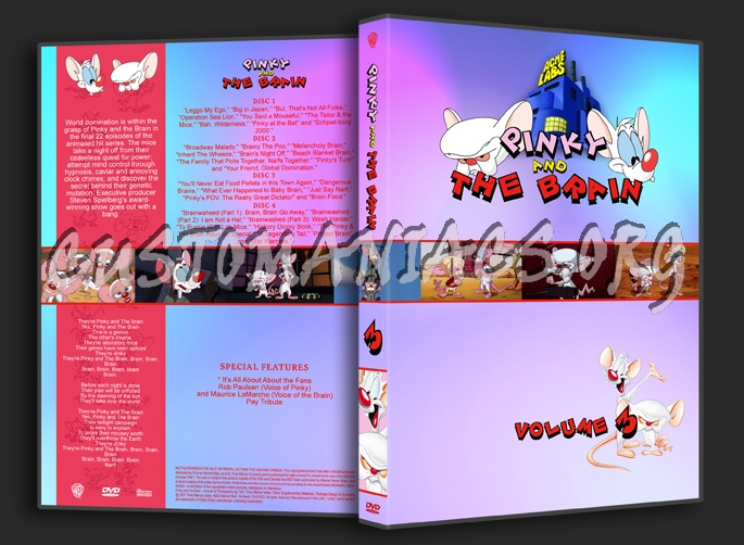 Pinky & The Braim dvd cover