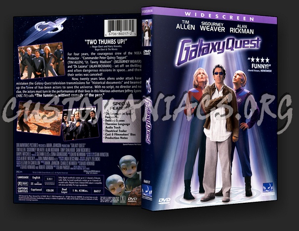 Galaxy Quest dvd cover