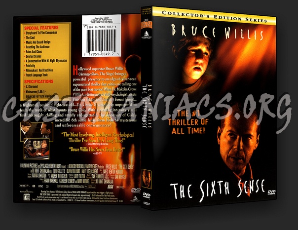 The Sixth Sense dvd cover