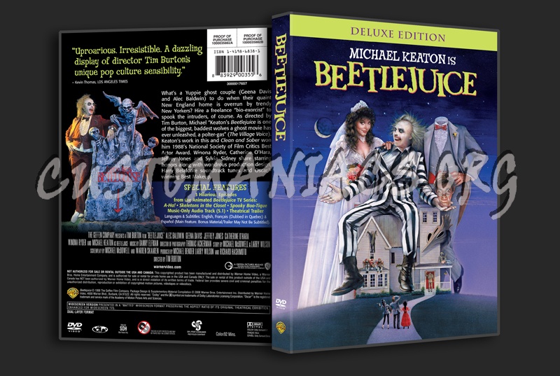 Beetlejuice dvd cover