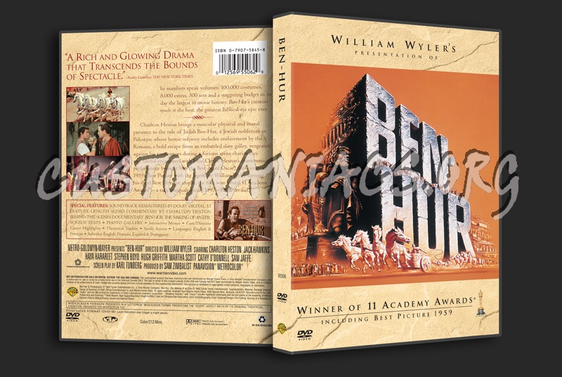 Ben Hur dvd cover