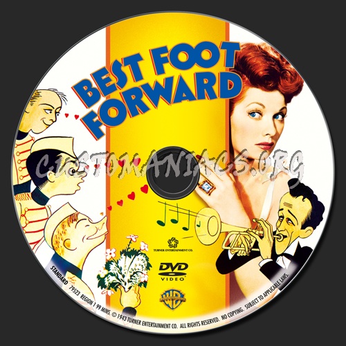 Best Foot Forward dvd label
