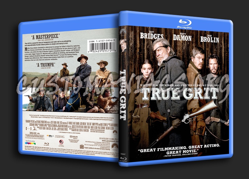 True Grit blu-ray cover